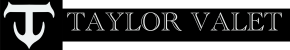 Tyalor Valet Logo - Official (White - Horiz)